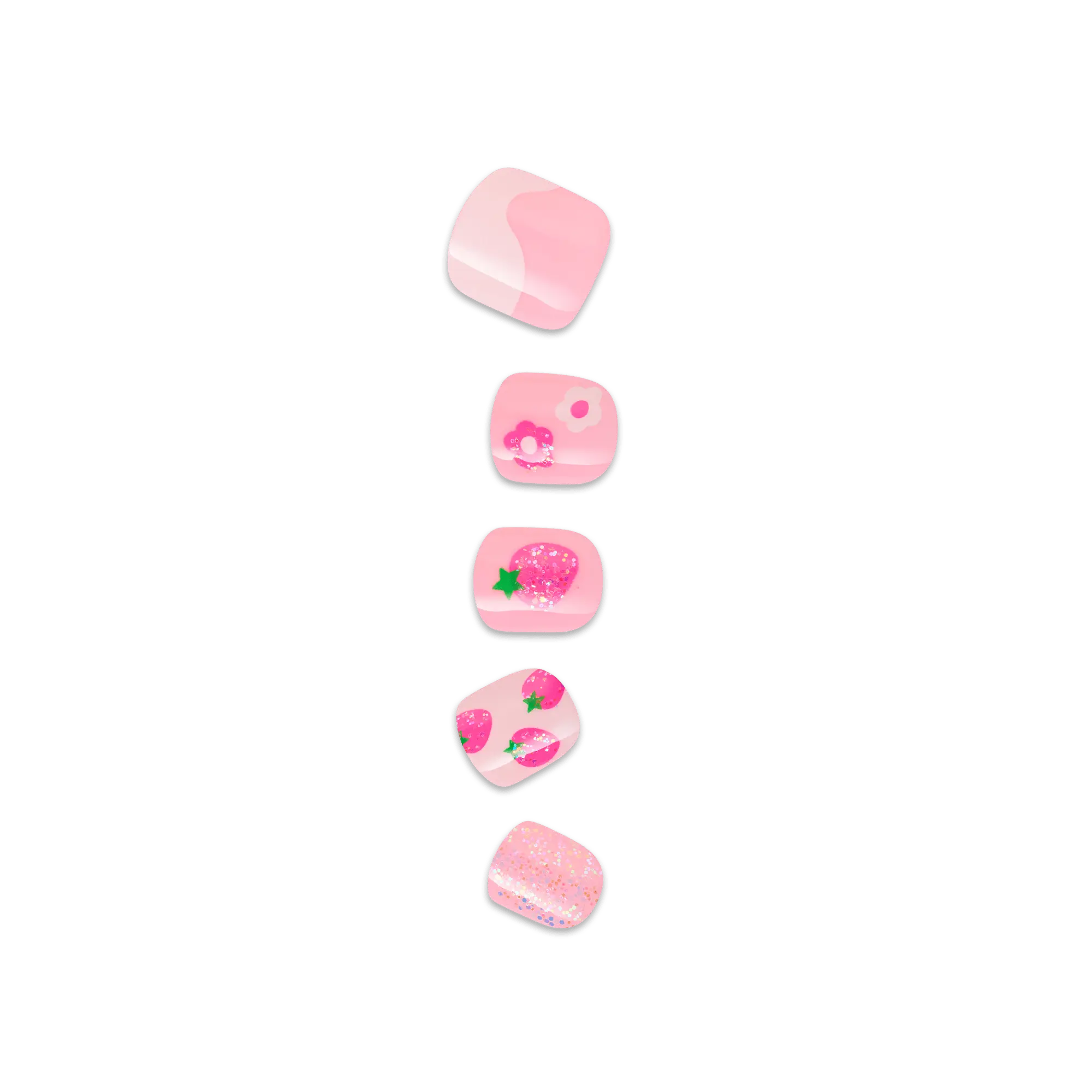 Impress Kids No Glue Fake Press On Nails - Berry Cute | Design, Pink, Kids, Squoval, Manicure Impress Kids No Glue Fake Press On Nails - Berry Cute | Design, Pink, Kids, Squoval, Manicure