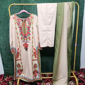 3 Piece pakistani ready to wear suit