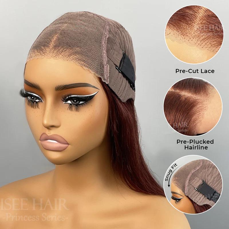 【Hot】ISEE HAIR Wear Go 9x6 Tpart Layered Cut Bob Yaki Straight Wig 180% & 250% Natural Black & Reddish Brown Deep Part Lace Glueless Wig #TikTokShopHolidayHaul 【Hot】ISEE HAIR Wear Go 9x6 Tpart Layered Cut Bob Yaki Straight Wig 180% & 250% Natural Black & Reddish Brown Deep Part Lace Glueless Wig #TikTokShopHolidayHaul