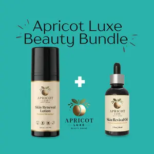 Beauty Bundle: Apricot Luxe Skin Renewal Lotion & Revival Oil