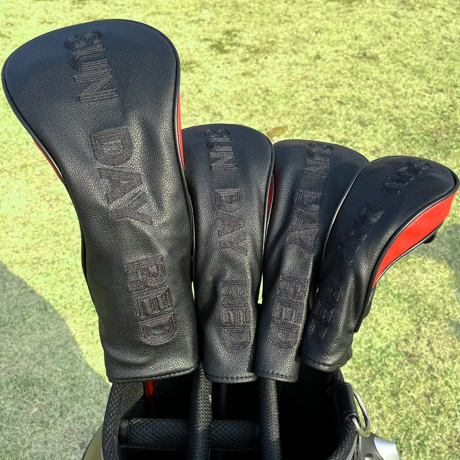 Tiger Sun Style Golf Club Covers, 1pc/4pcs Driver Fairway Hybrids, Golf Headcovers for Men Women, Outdoor Enthusiasts, Golf Accessory