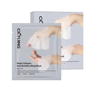 Deep Collagen Anti-Wrinkle Lifting Overnight Mask Facial sheet masks with low molecular weight collagen for lifting, firming, and moisturizing