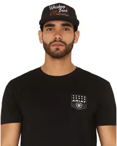 Whiskey Bent Men's All American Ball Cap - Mericblk