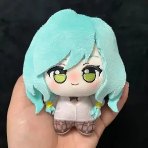 10cm Hinata Hikawa Cute Printed Cotton Doll for Printed Body Keychain or Friends Adults Kids Birthday Gift Mini Fan Collection