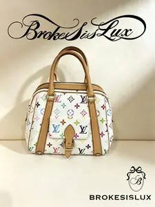 Pre-owned Louis Vuitton Multicolor Monogram Handbag | Murakami Edition, Vintage & Colorful Top Handle