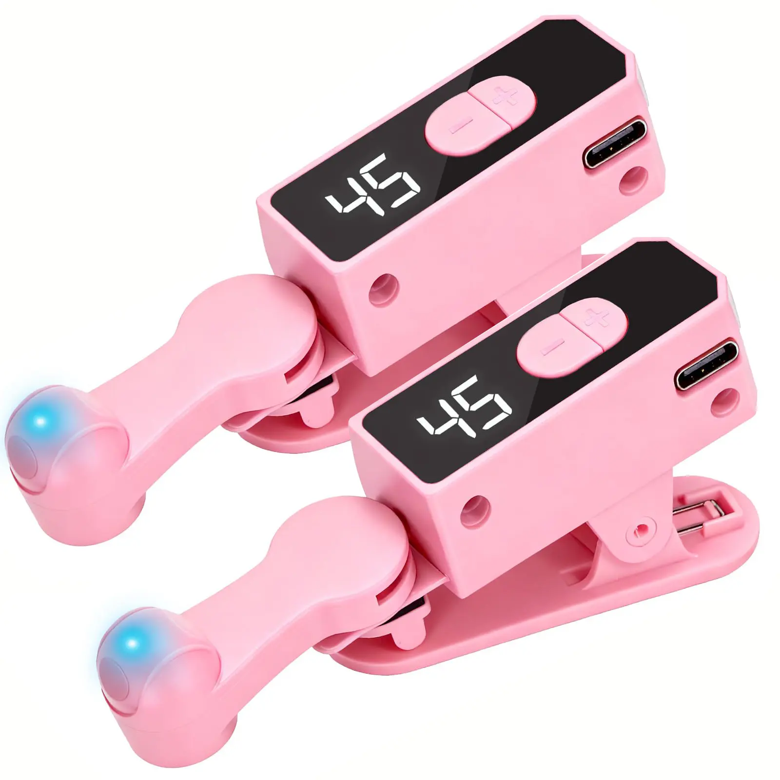 2pcs-Pink-Rechargeable