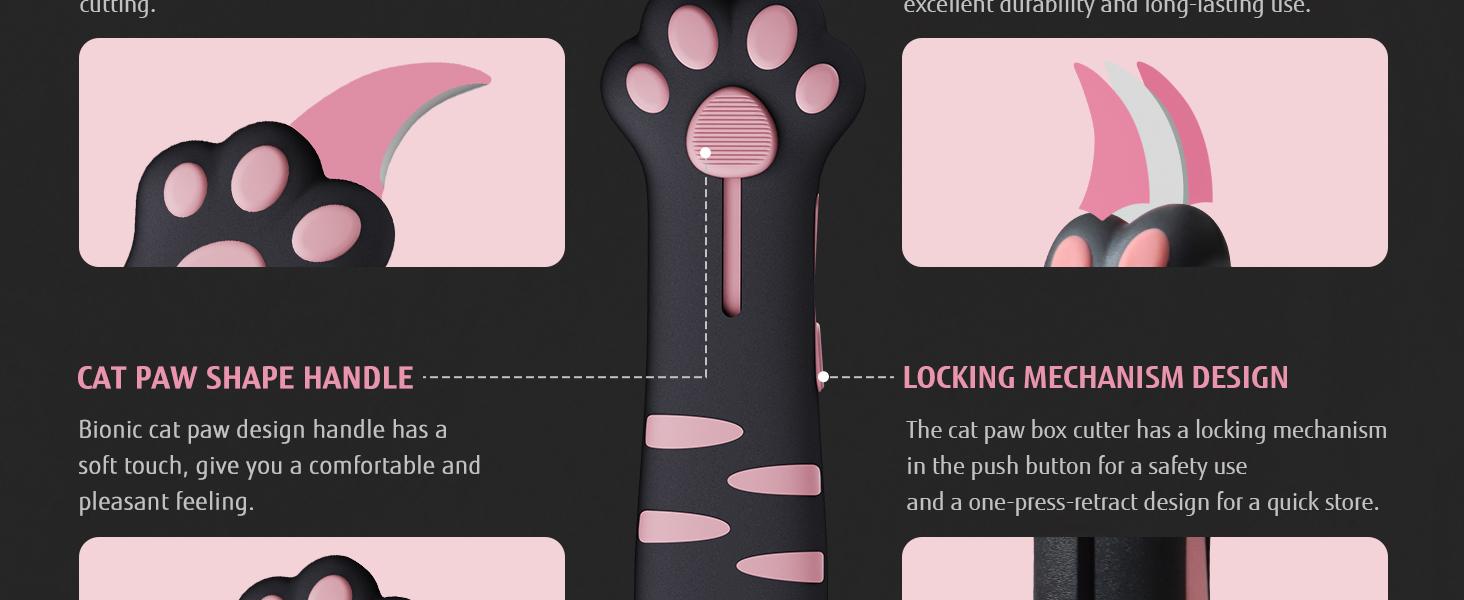 Meowkit Cat Paw Box Opener | Perfect Gift for Unboxing, Journaling & Snacks