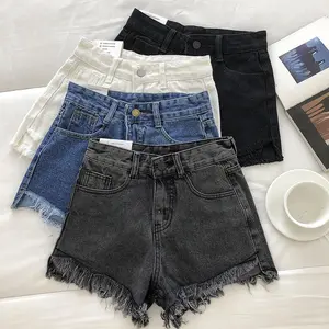 New Loose All-matching Denim Shorts Women