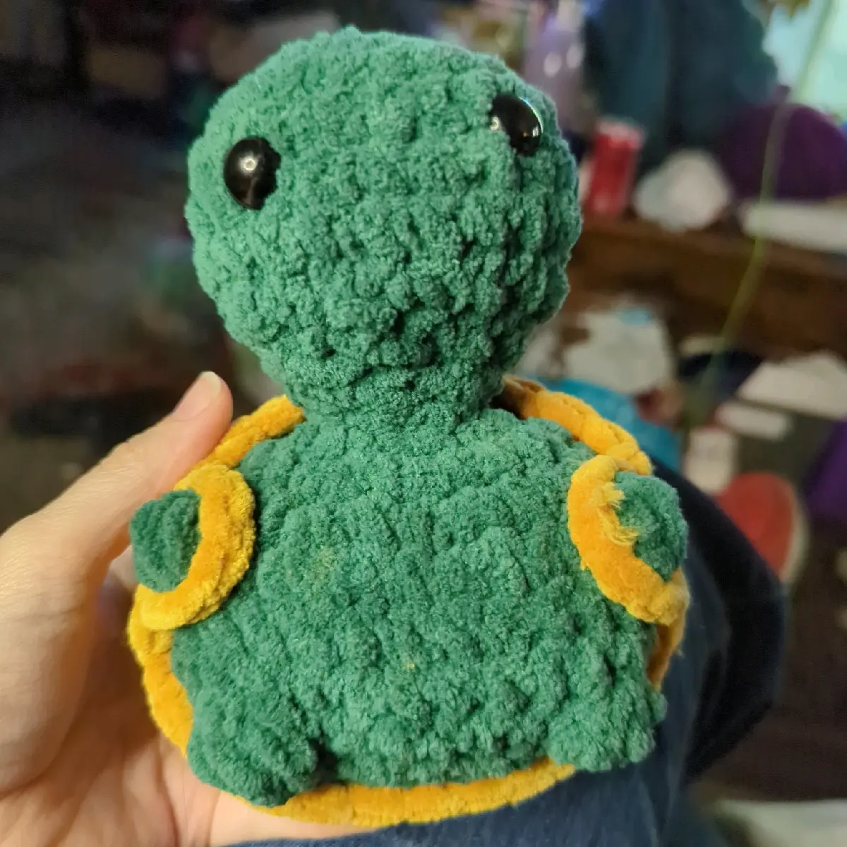 Trunk the turtle. finished product!