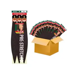 Pre-stretched xpression Braid 52" 3X - 20 Pack Deal - Lightweight, Soft, Easy to Braid & Manage, Hot Water Setting Available