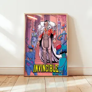 Grand Regent Thragg  invincible poster no frame