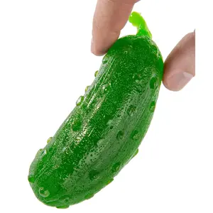 Giant Gummy Pickle - Good-sized gherkin made of gummy. Giant Gummy Pickle - Good-sized gherkin made of gummy.