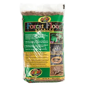 Forrest Floor Reptile Bedding All Natural Cypress Mulch, 24-Quart Bag