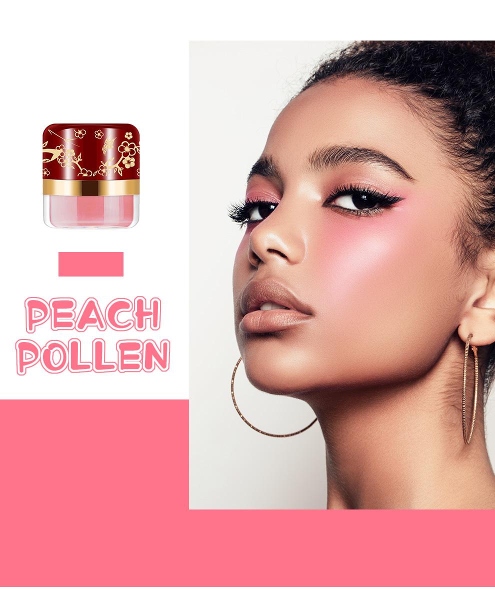 3 boxes,makeup set kit,Lazy blush, quick makeup, with a small mirror, makeup at any time, 3 color blush, enhance color, cosmetics,Valentine's Day gift，Holiday gift