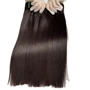 Raw Cambodian straight 100% Human Hair Bundles Unprocessed thick,natural seamless blend Double Drawn (READY TO SHIP)