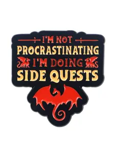 Dragon Badge Simple Punk Style Brooch Pin, Unisex Fashion Accessory for All Seasons, Perfect Gift for Friends