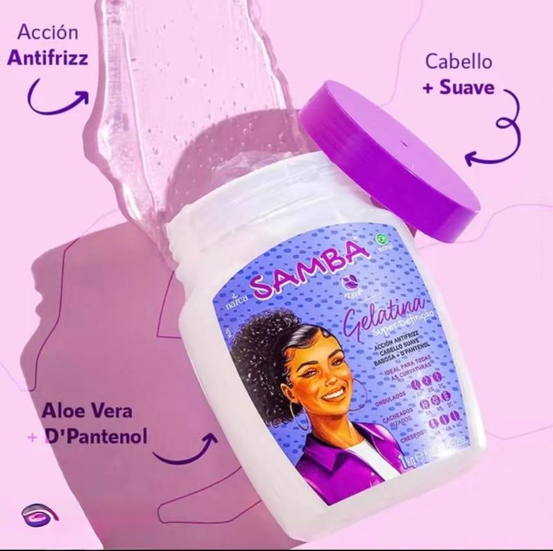 Skala + Samba Hair Jelly - Curl Defining, Frizz-Fighting Magic 1000g