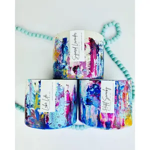 Signature Artisan concrete candle