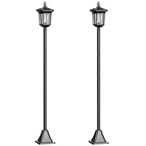 Westinghouse LED Solar Post Lights 100 Lumens, 2-Pack
