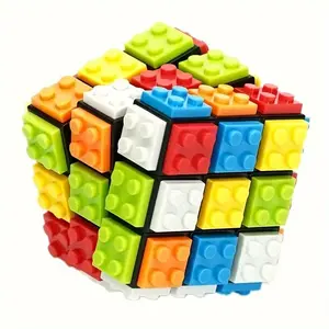 3X3X3 Building Block Puzzle Cube, Disassemblable Professional Cube, Educational Toy Gift for Cube Enthusiasts.
