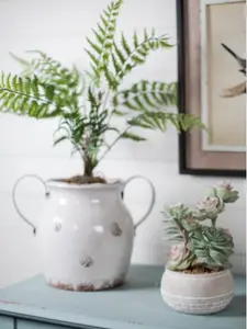 13” Large Ceramic Flower Pot 13” Large Ceramic Flower Pot