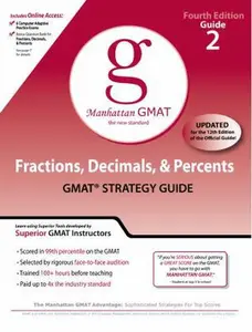 USED-Fractions, Decimals, & Percents GMAT Preparation Guide, 4th Edition (Manhattan Gmat Prep) by Manhattan GMAT (Paperback)
