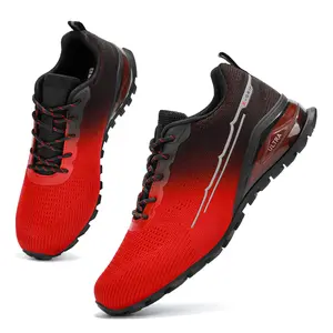 Glosiw Men’s Non-Slip Lightweight Breathable Cushioned Running Shoes, Runner Athletic Shoes for Gym Training, Casual Walking & Daily Outdoor Work Footwear, Runner Athletic Shoe Sneaker
