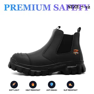 SpringStatements Lightweight Brown Steel Toe Indestructible Work Shoes Safety Sneakers Puncture-Proof Smash-Proof Splash-Proof Anti-Slip Breathable Men Women Durable Industrial Construction Sneakers Outdoor Heavy Duty Protective Gear