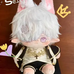 20cm Cotton Figure Doll Toys Cosplay Game Identity V The Tomb Keeper Andrew Rukres Handsome Stuffed Fans Children Festival Gifts