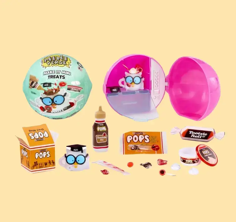 MGA's Miniverse Make It Mini Treats Candy Series - DIY Resin Replica Food Blind Pack for Kids & Collectors 8+