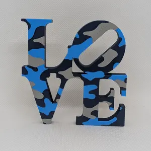 United States Navy Love Park Sign For Mancave - Camouflage Sign