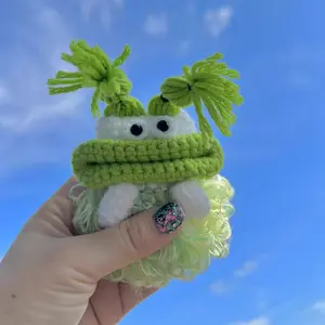 2026 Funny Handmade Crochet Key Case/Holder, Handwoven Car Key Cover Pocket Lighters Bag Key Fob Case