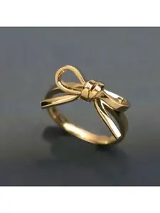 7 sizes to choose from, simple and cute bow shaped rings for daily leisure, ceremonies, parties, giving gifts to friends