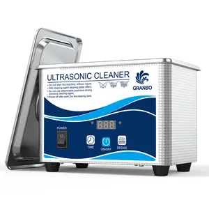 Granbo Ultrasonic Cleaner & Jewelry Cleaner: Features 40kHz high-frequency vibration, equipped with digital timing and degassing functions. Suitable for cleaning items such as dentures, dental instruments, oral irrigator accessories, and eyeglasses.