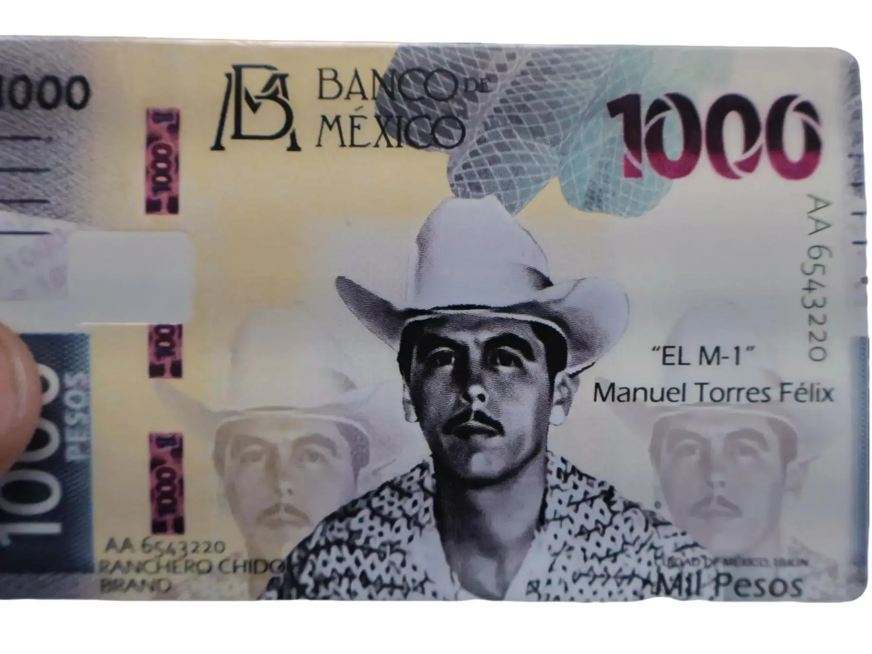 El M-1 Manuel Torres Félix Debit/Credit Card Covers - Premium Vinyl, Vibrant Designs, Easy Application