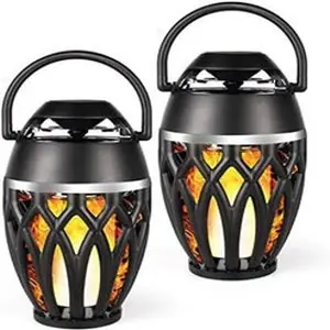 Bluetooth 5.0 LED Flame Speaker, IPX5 Waterproof Torch Lamp for Parties, Garden, Home, Patio, Outdoor Bluetooth Speakers