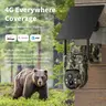 [TechVibes] Solar Powered 4G Security Camera CB174S, 4MP HD Color Night Vision, Built-in Cellular Card, No WiFi Outdoor Camera for Farm/Home with IP65 Waterproof, 4G LTE Data Service need activate, Speaker, Lens, Protection