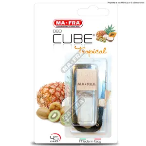 Mafra Deo Cube Car Air Freshener | Compact Hanging Neutralizer | Long-Lasting Forest Scent Eliminates Odors & Refreshes Cabin