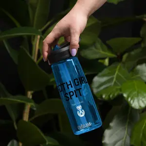 Goth Girl Spit Sports water bottle