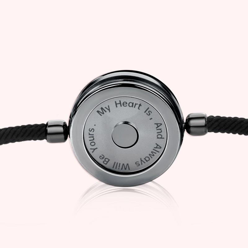 【Creative Gifts】totwoo Mountain&Sea  Long Distance Touch Bracelets  Functional Love Connect Gift For Boyfriend or Girlfriend or your Family