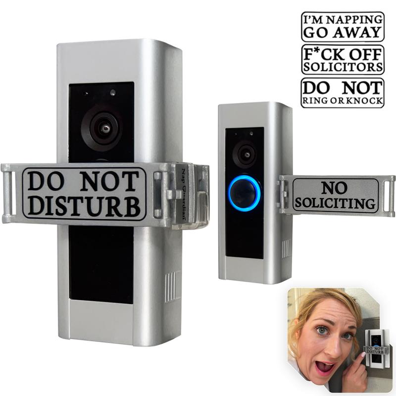 Nap Guardian Doorbell Cover – USA Patented & Owned. Mom Invented for ...