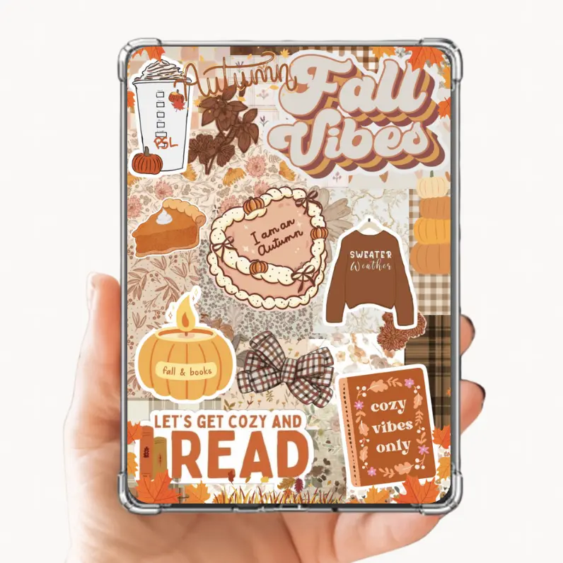 Autumn Fall Vibes Kindle E-Reader Case Insert
