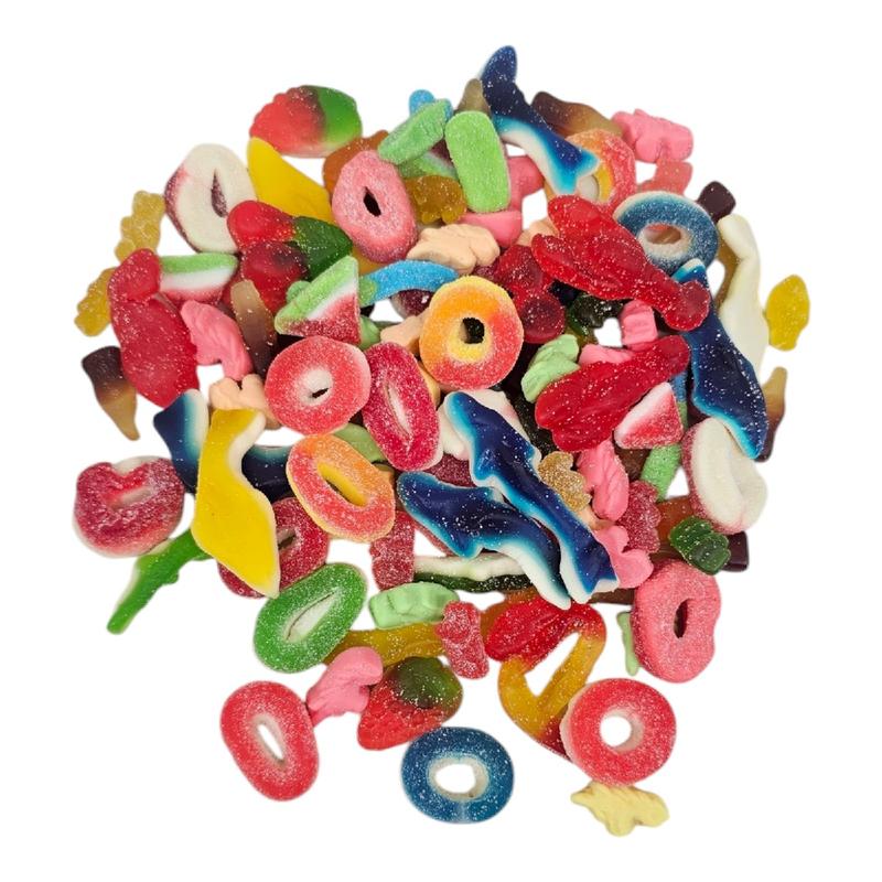 Ultimate Pick N Mix Gummy Candy 1Ib 2lb 3lb and 5lb Mix Sweet Sour Snack Chewy Variety Bag Sugar Bonbon Candies bear