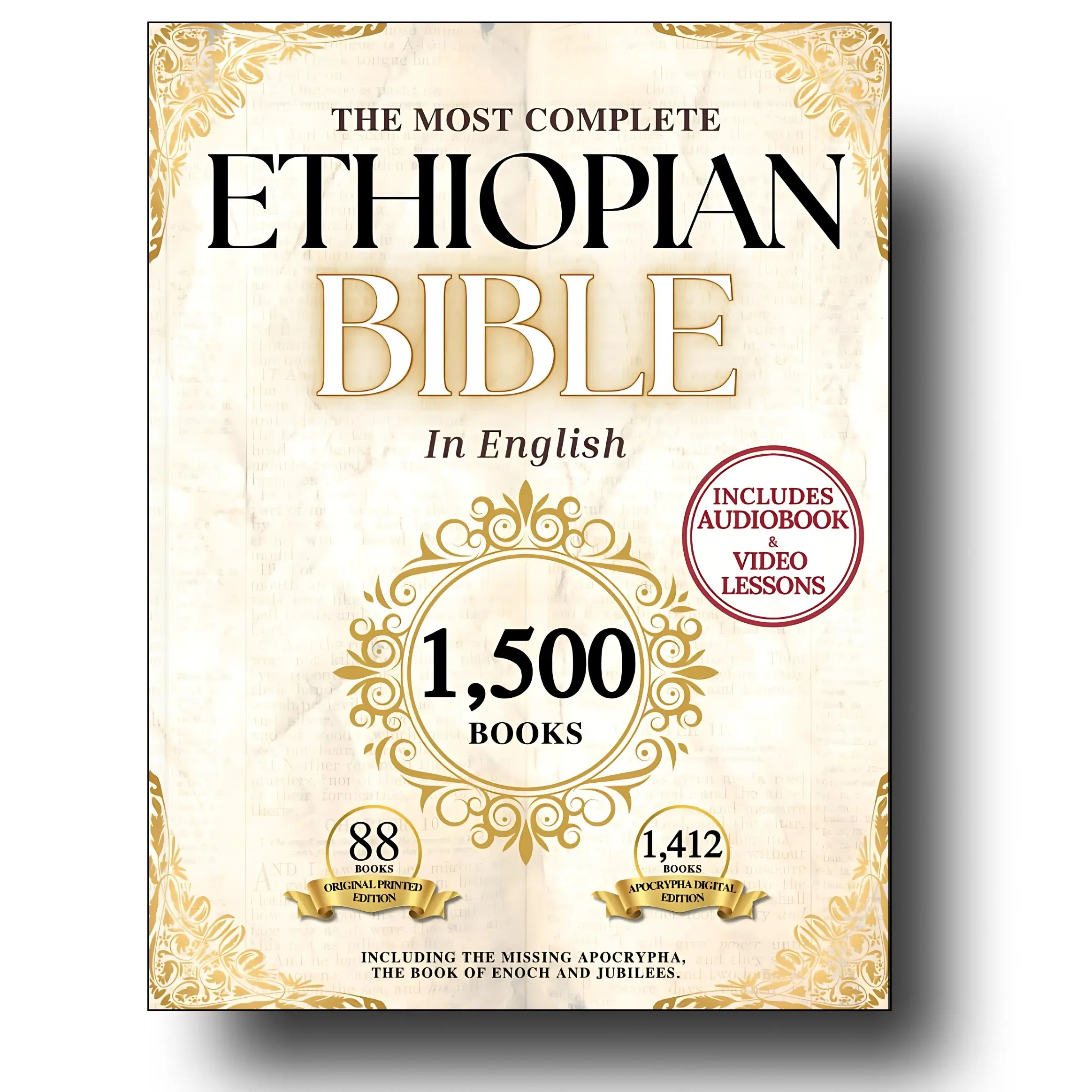 THE COMPLETE ETHIOPIAN BIBLE in English 88 Scriptures Missing Apocrypha Book of Enoch Jubilees study christian entire text handy size promise paperbac