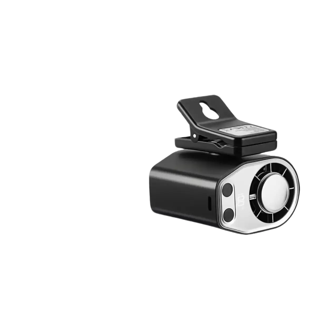 【Summer Survivals】Joytutus Semiconductor Cooling Clip-On Fan - Portable Clip Fan, Car Accessories, 360° Rotatable, 100-Speed Adjustable, USB Rechargeable, 16℃ Wide Clamp, 3000mAh 20Hr Battery, LED Display, Cool Tech Gadget, Cars