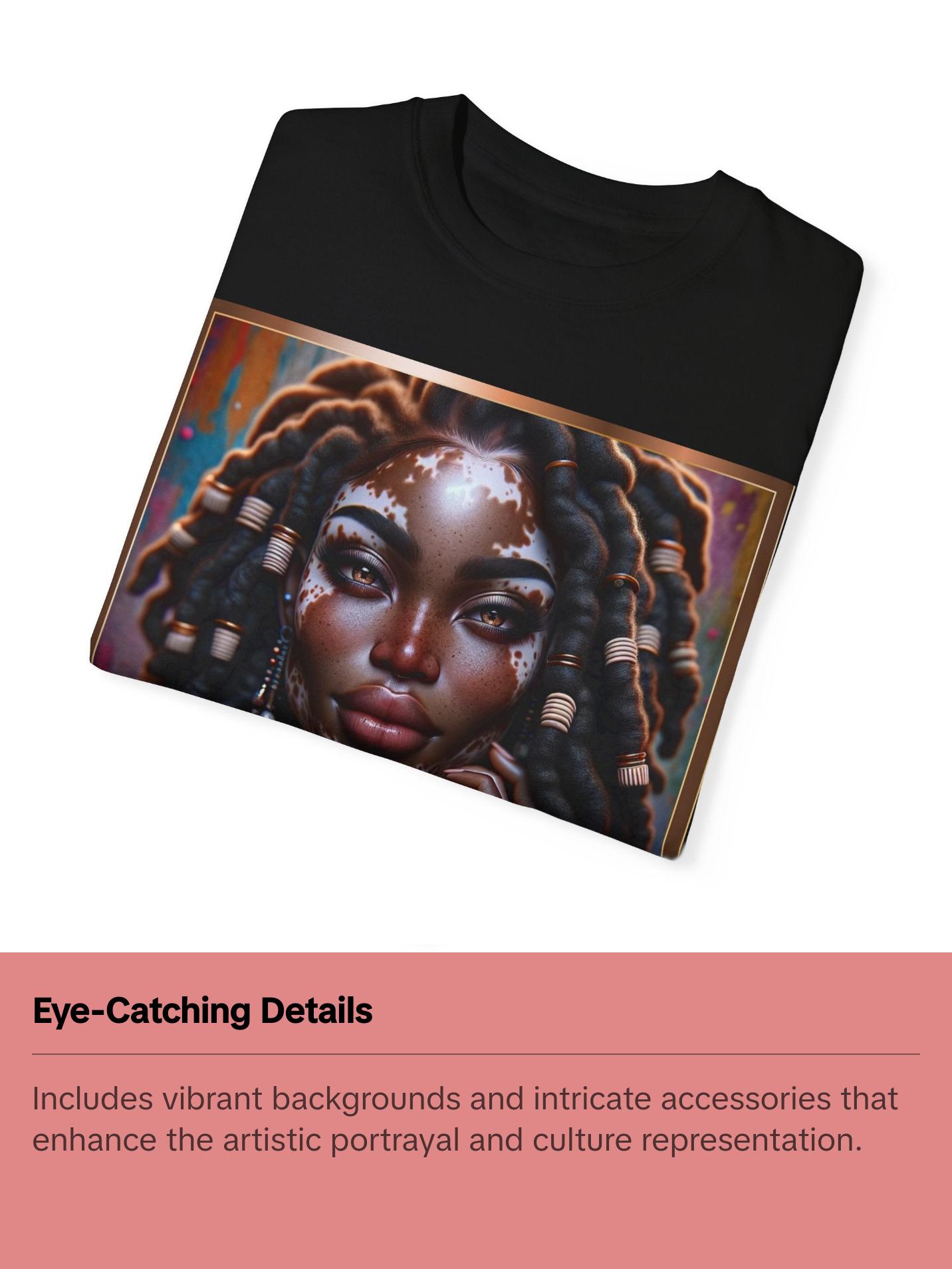 Exquisite Expressions: Celebrating the Unique Beauty of Vitiligo T-Shirt, Love the skin you're in Womenswear Casual Fashion Comfort Streetwear Exquisite Expressions: Celebrating the Unique Beauty of Vitiligo T-Shirt, Love the skin you're in Womenswear Casual Fashion Comfort Streetwear