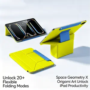 For iPad New heightening magnetic tablet case For ipad 2026 Air 11 inch Pro 11 inch M2/M3/M4/M5 pro 13 pro 12.9 mini6 mini 7 a17 ipad 10th gen case 11th a16 air 4/5/6/7/8（2020/2021/2022）ipad tablet case cover