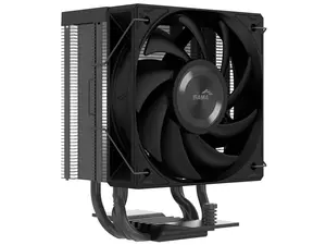 SAMA X30 Single-Tower CPU Air Cooler, 3 Copper Heat Pipes, 100mm PWM Fans, for AMD AM4/AM5, Intel LGA 1700/1150/1151/1200/1851 Thermal Grease/Black