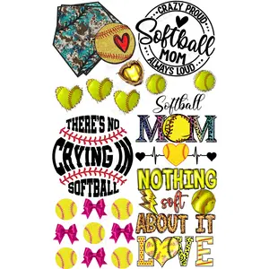 SOFTBALL SEASON PREMADE GANGSHEET  -  22X36 DTF TRANSFERS - DIRECT TO FILM