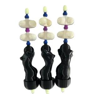 Santee Cooper 3 Pack Eye Catching Bottoms Up Rigs Female Figure Design with Glow-in-the-Dark Rattlers for Catfish Fishing